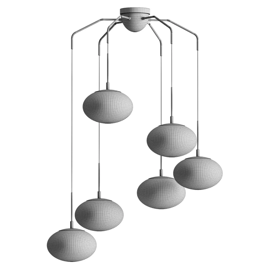 Possini Graham Gold Chandelier - Image 3