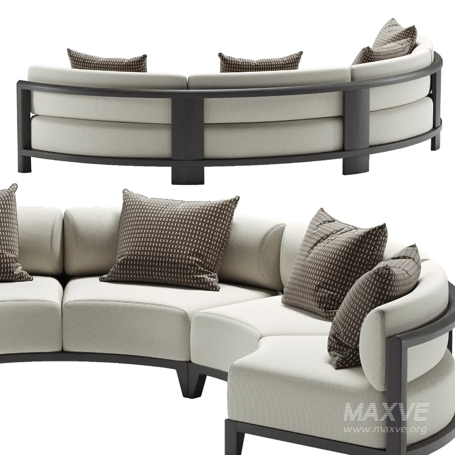 Tamarindo Curved Sofa - Image 7