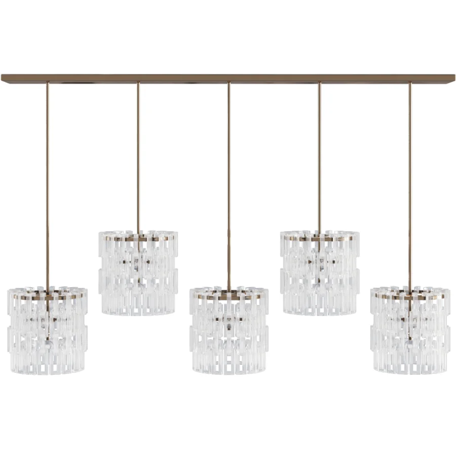 Crystal Chandelier Light 04 - Image 2