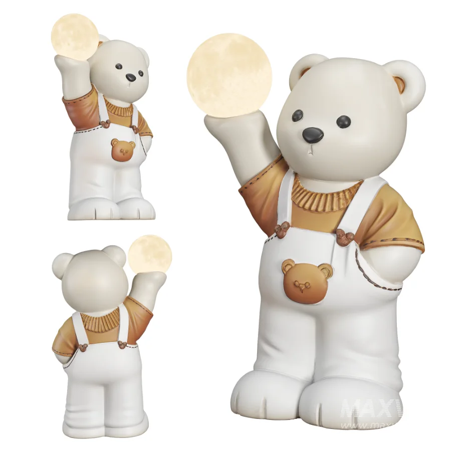 Nursery_Bear_moon_light_Kid_Room - Image 3