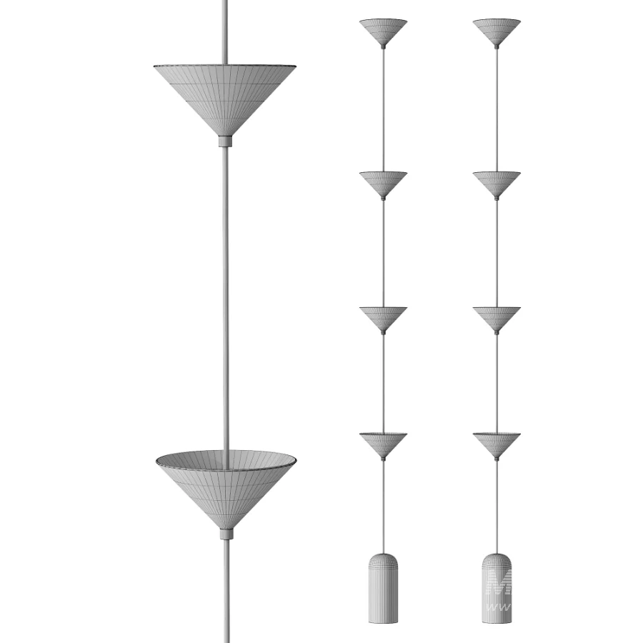 Antares Modern Minimalist LED Marble Metal Floor Lamp - Image 4