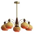 Retro Calliope Chandelier 5 lamps - Thumbnail 1
