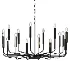 Gracie Oaks Alysse Gold Candle Chandelier 16 Light - Thumbnail 2