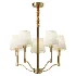 Meridian Mid Century Brass Chandelier 5 heads - Thumbnail 1