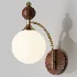 Contemporary Retro Round Glass Lampshade - Thumbnail 1