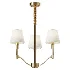 Meridian Mid Century Brass Chandelier 3 heads - Thumbnail 1