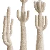 Minimalist Cactus Floor Sculptures Set - Thumbnail 4