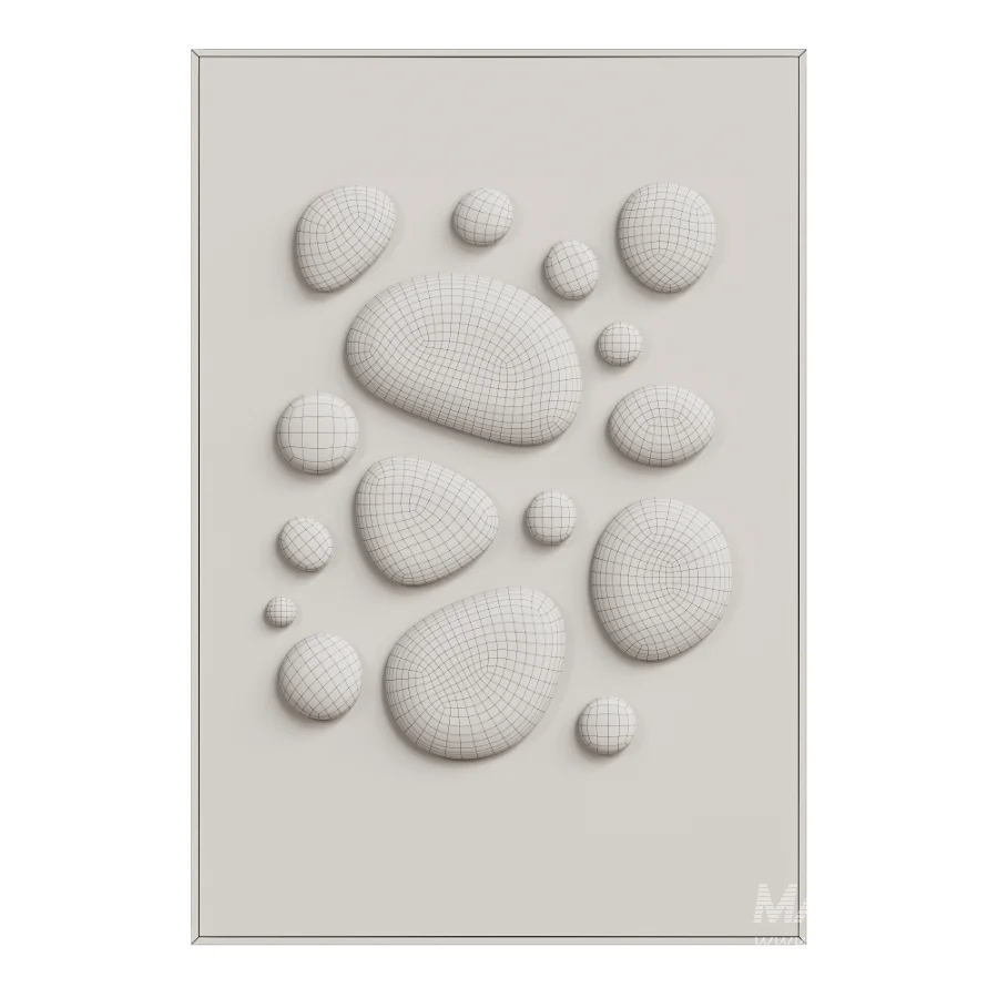 Chrome Bubble Wall Decor 16 - Image 5