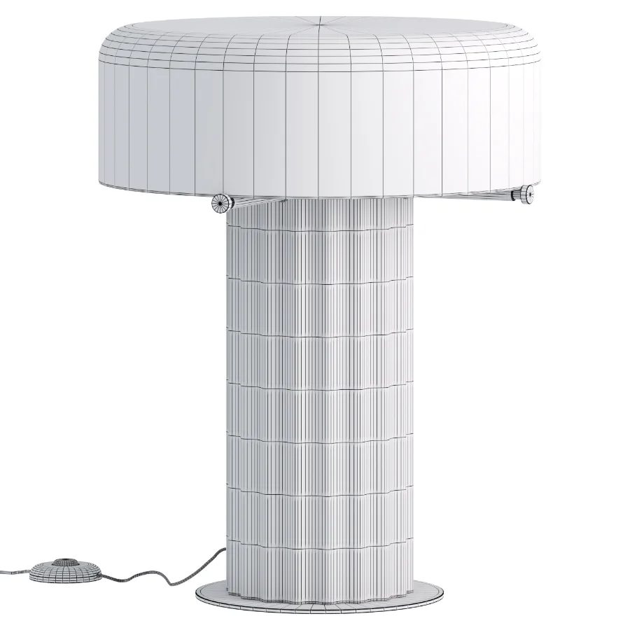 Linus Fluted Table Lamp - Image 1