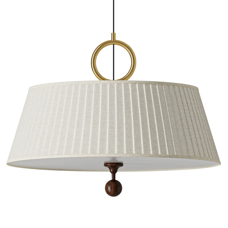 Traditional Vintage Fabric Wood - Image 3