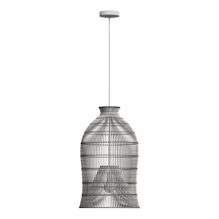 Elongated rattan suspension Pengadi - Image 7