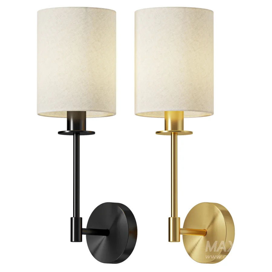 MFI Soho Satin Brass Wall Light - Image 1