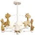 Lovely Deer Wooden Chandelier - Thumbnail 2