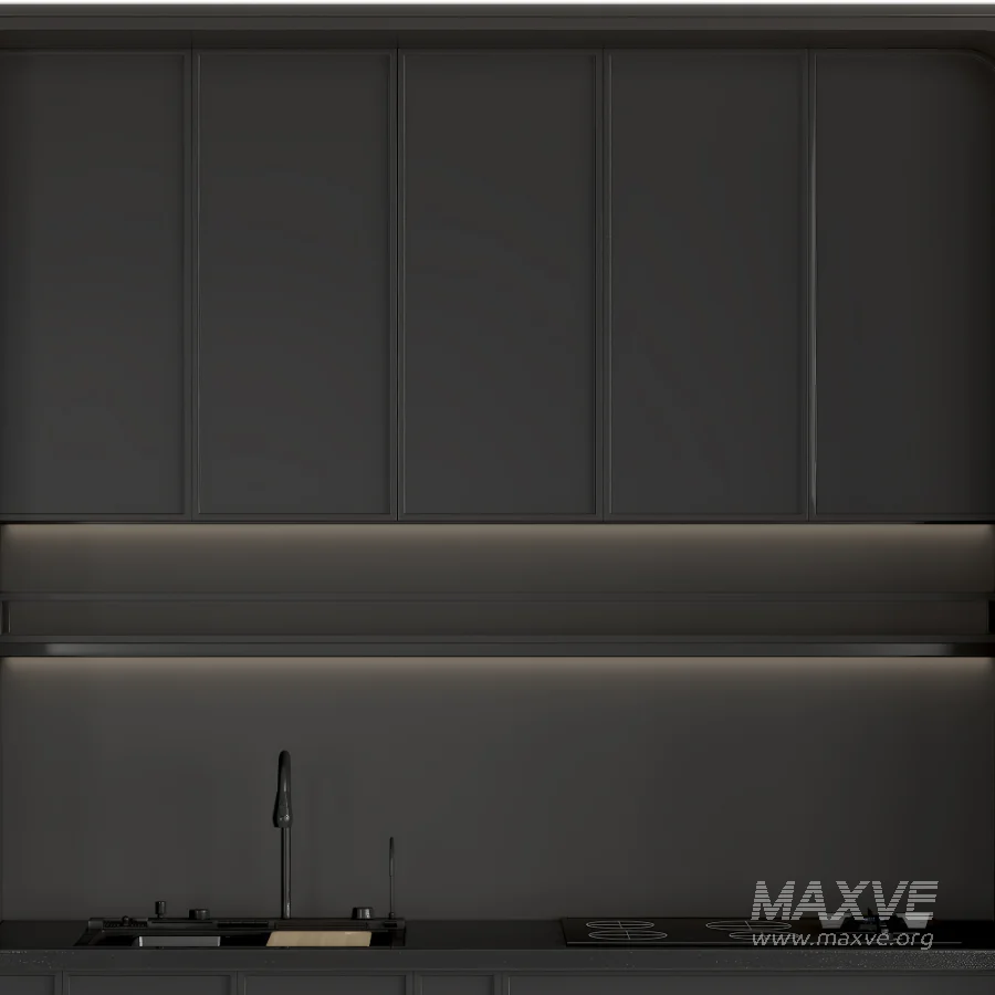 Kitchen Furniture with Appliance Set 01 - Image 5