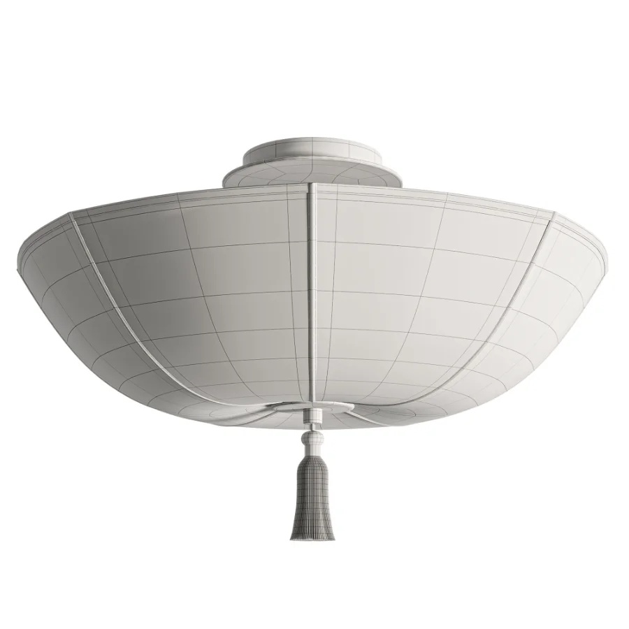 Bates 24 Semi Flush Ceiling Light - Image 2