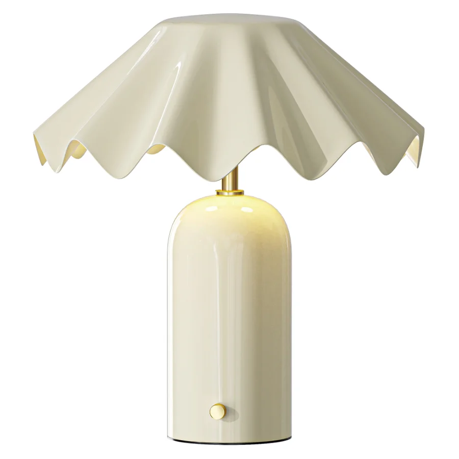 Brooks Fluted Cordless Table Lamp - Image 2