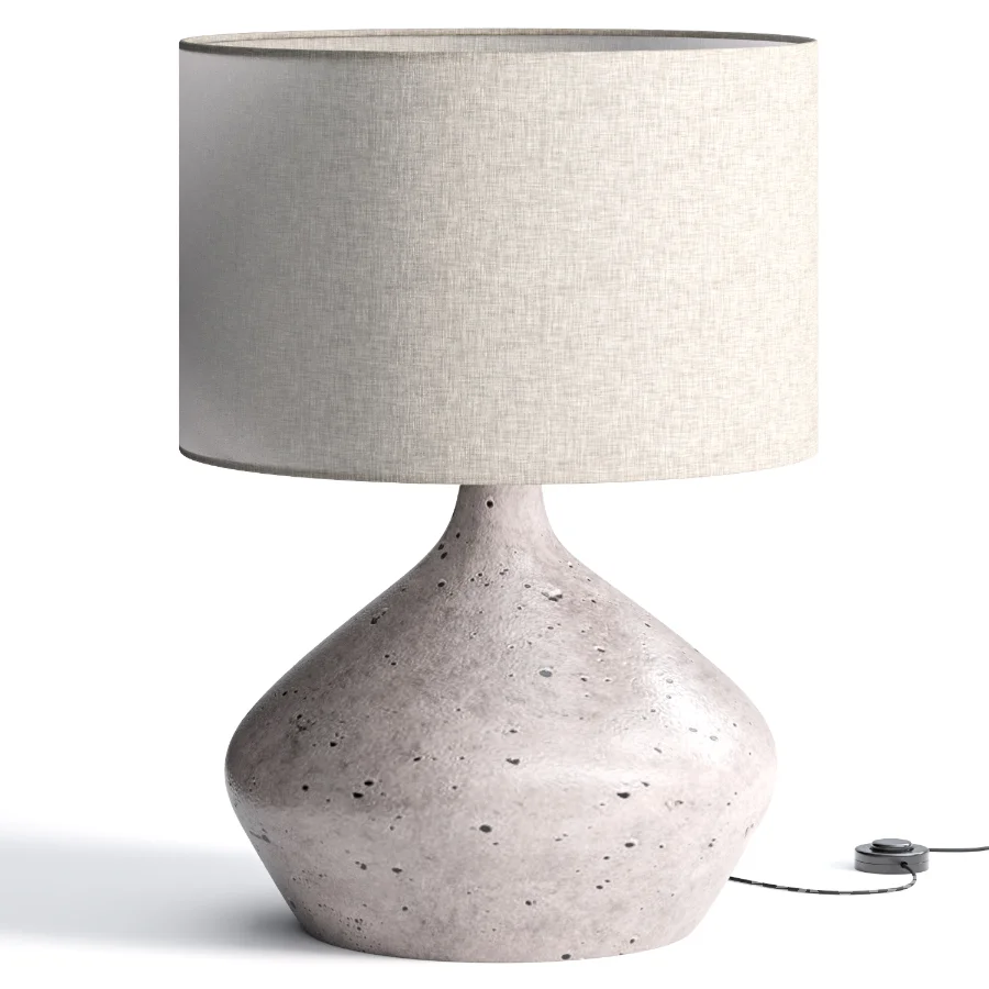 Asymmetry Ceramic Table Lamp - Image 2