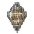 Addis Polished Chrome Chandelier White - Thumbnail 3