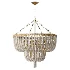 Regina Andrew Cameron White Rattan Chandelier - Thumbnail 2