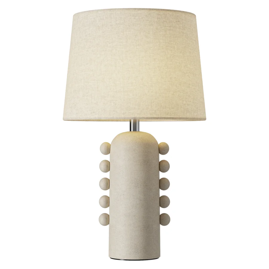 Natural White Table Lamp - Image 1