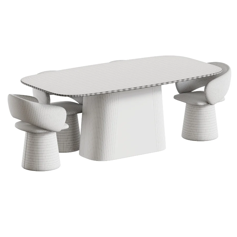 Dining set 036 - Image 7