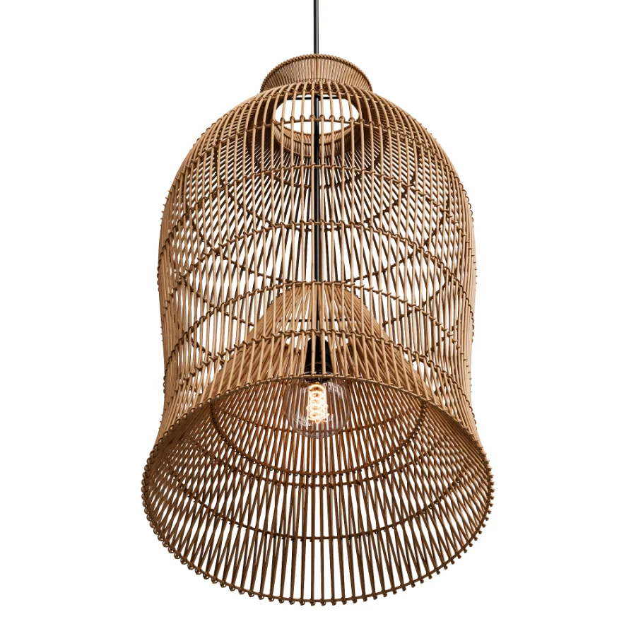 Elongated rattan suspension Pengadi - Image 2