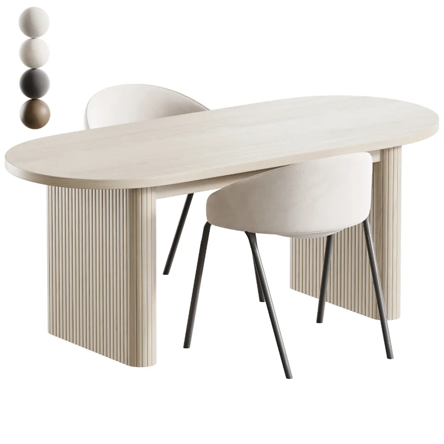 Dining set 034 - Image 1