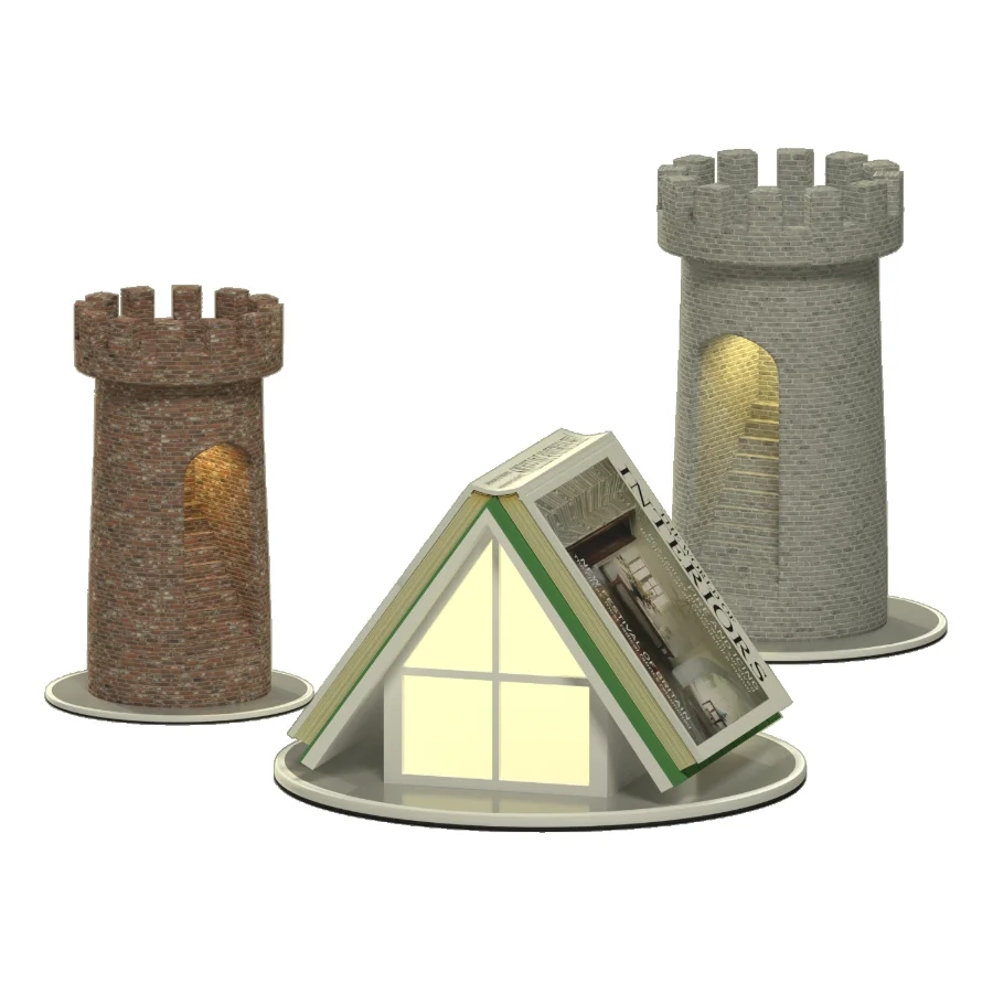 Castle Towers and Houses - Image 1