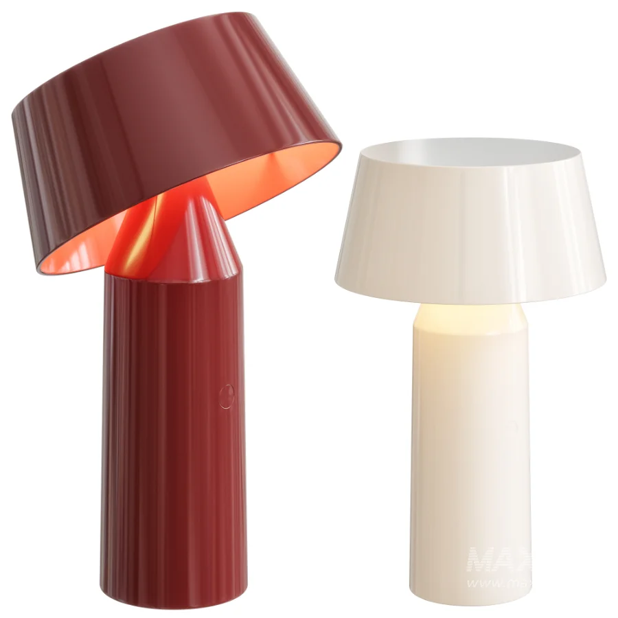 Bicoca LED Rechargeable Table Lamp Light Blue MARSET - Image 1