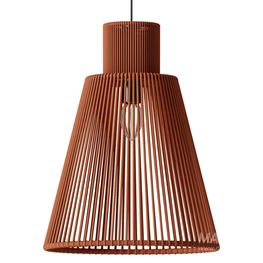 Etsy Handmade Wicker Cotton Lamp Shade - Image 3