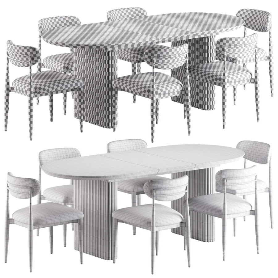 Dagmar Chair Maru Table - Image 7