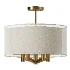 Possini Euro Caliari Warm Brass Ceiling Light - Thumbnail 2