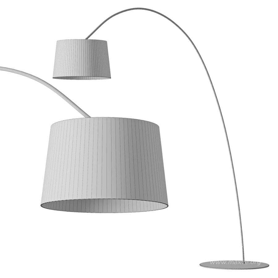 Twiggy Elle Floor Lamp Tunable White Black - Image 3