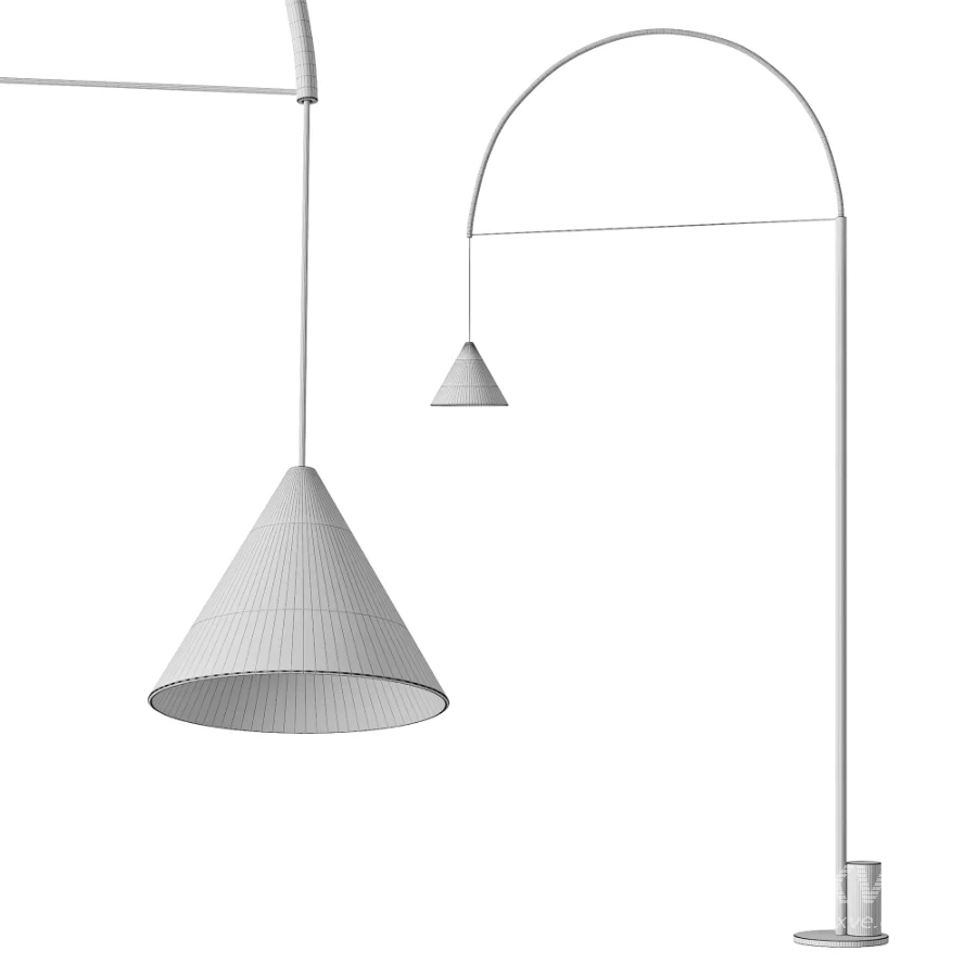 Michael Anastassiades String Light Floor Lamp 2016 - Image 3