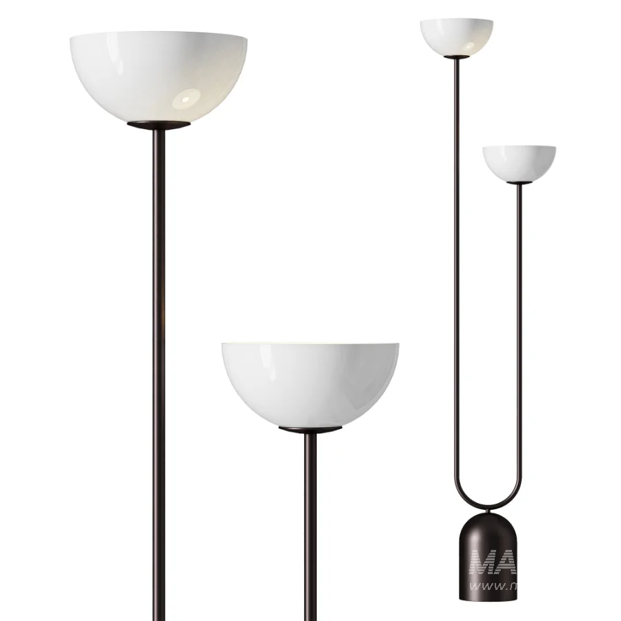 FareDecor Ruzo Bronze Porcelain Floor Lamp - Image 1