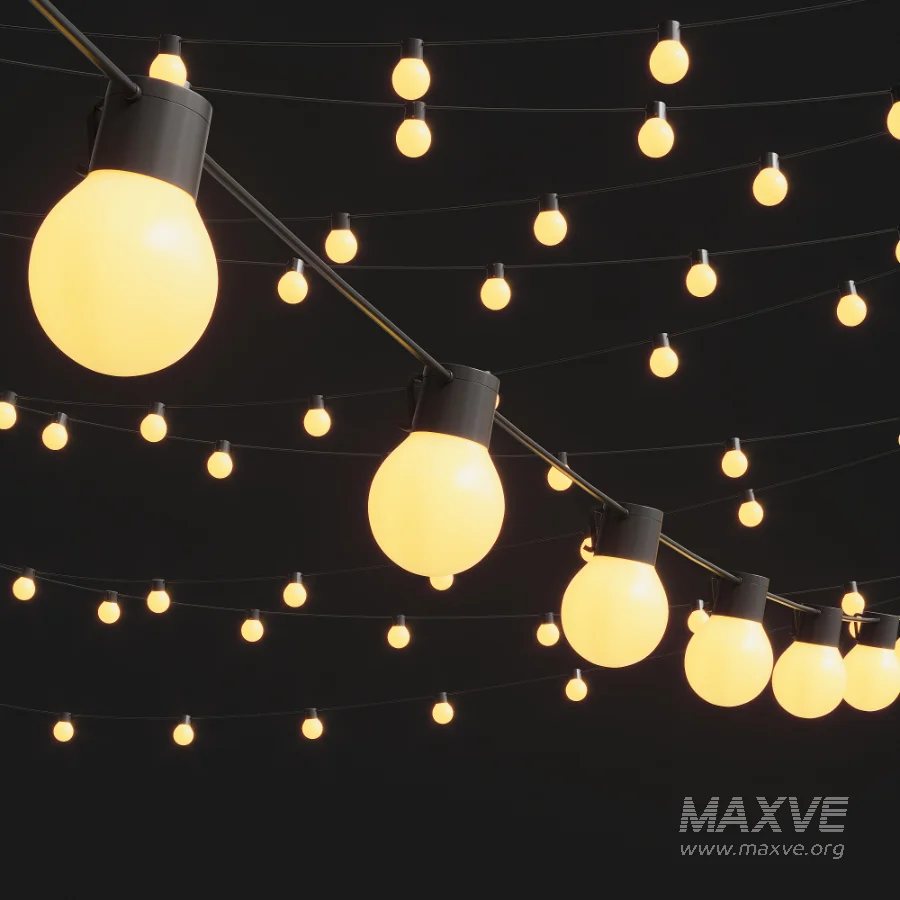 Outdoor String Lights 08 - Image 1