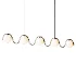 Lenox 5 Globe Linear Chandelier - Thumbnail 3