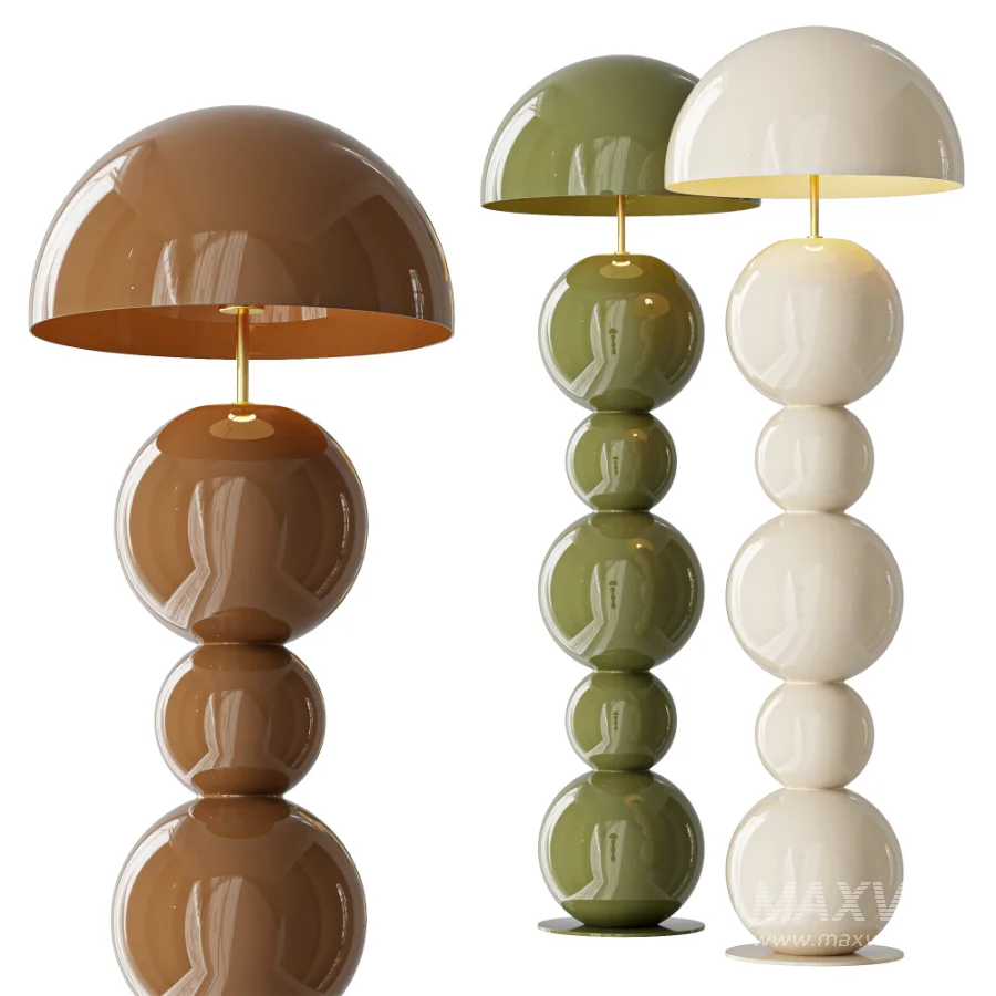 Artefacto Bonbons Brown Floor Lamp - Image 1