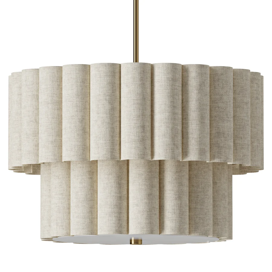 Dainolite Pacifica Aged Brass Pendant - Image 4