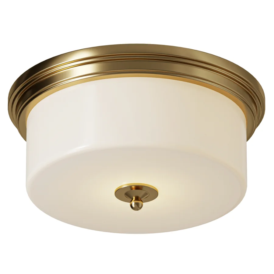 Dantone Home Alonzo Bronze Ceiling Lamp - Image 1