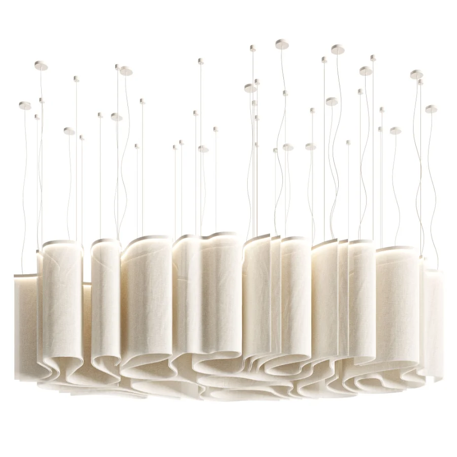 Люстра Волнение Fabric Chandelier 2 - Image 1