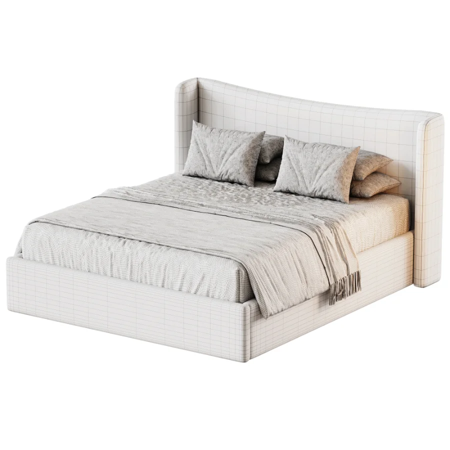 Kaufman Wood Plinth Shelter Bed - Image 4