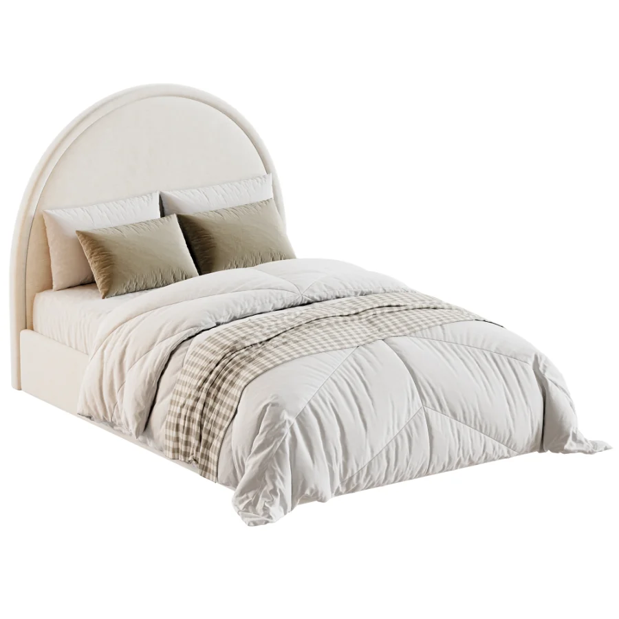 Lucilla Low Profile Bed - Image 1