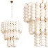 Murano Chandelier Curva Rosa 48 Tubes - Thumbnail 3