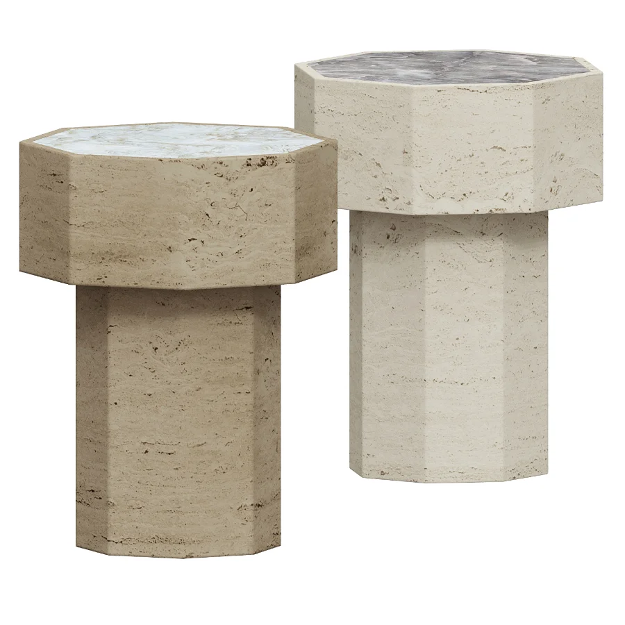 Red Onyx Gisele Side Table by Studio Gaia Paris - Image 5