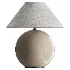 Habitat Circle Cream Ceramic Table Lamp - Thumbnail 2