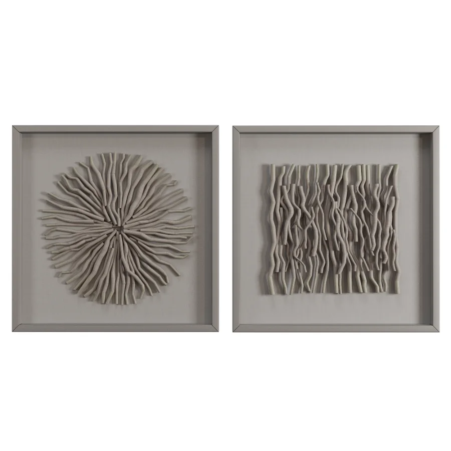 Uttermost Leone Shadow Box Wall Art - Image 2