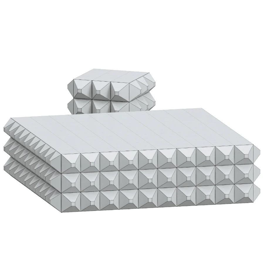 Bottega Green Square Marble Coffee Table - Image 3