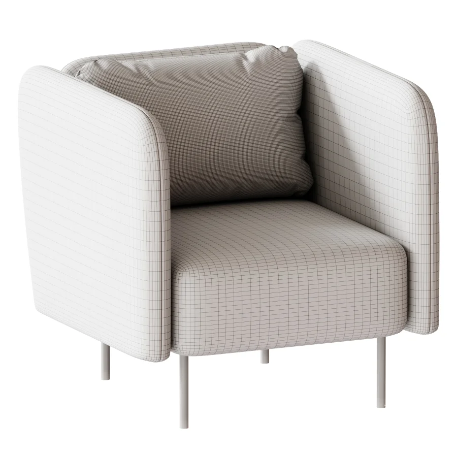 Orchet Velour Terracotta Armchair - Image 6