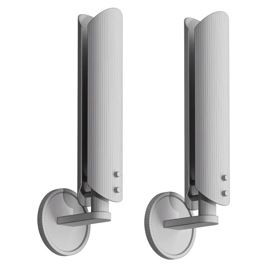 Alen White Glass Wall Sconce - Image 3